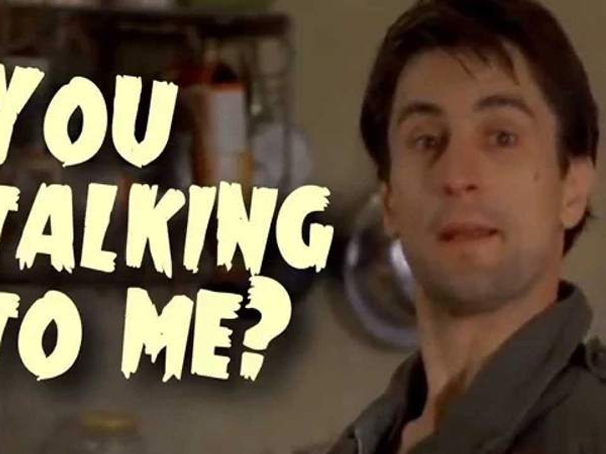 You Talking To Me? image