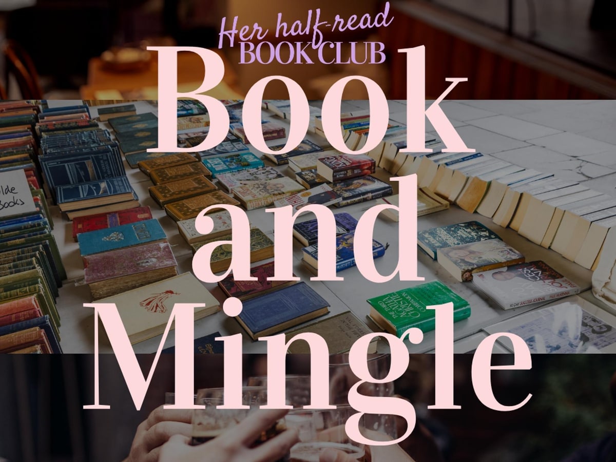 Her half-read book club image