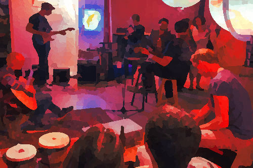 Music with Strangers - Music Club club