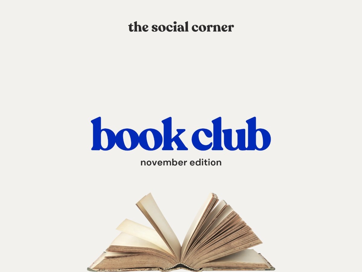 The Social Corner: Book Club November Edition