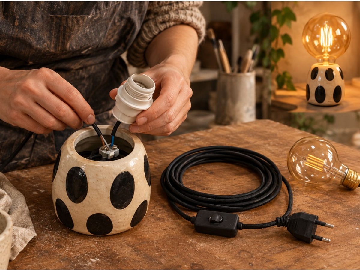 2-daagse workshop: lamp van keramiek