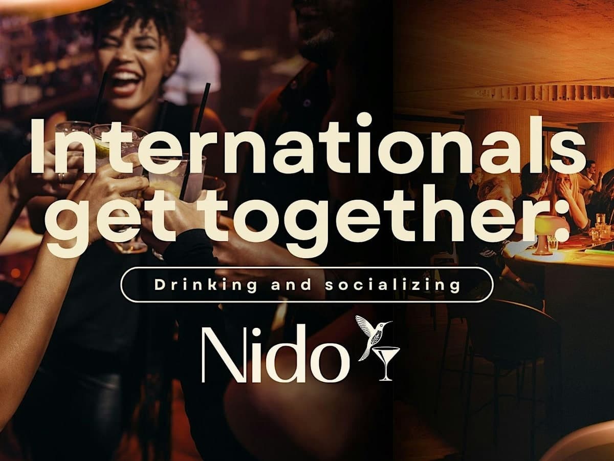 Internationals get together - Drinking and socializing @NIDO