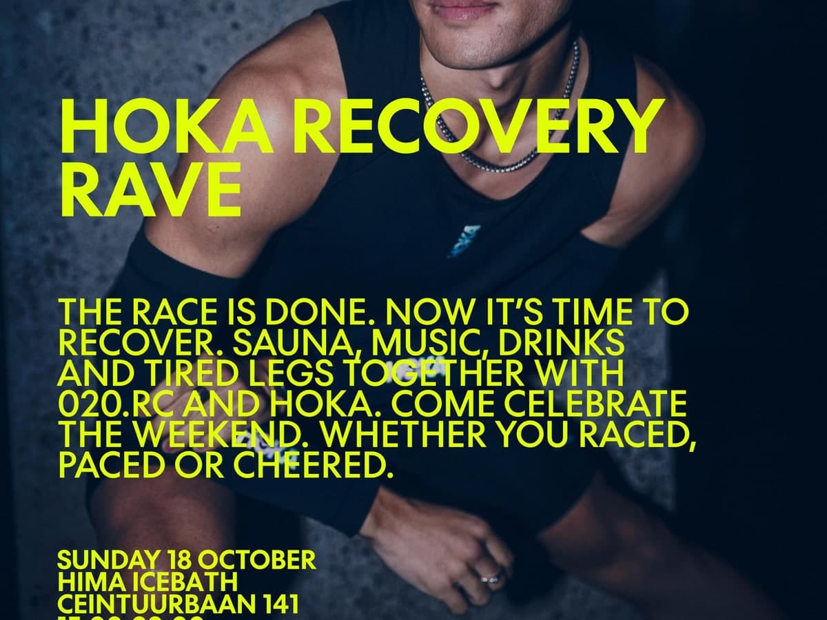 020.RC x HOKA RECOVERY RAVE @HIMA ICEBATHS