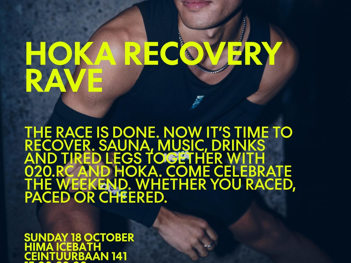 020.RC x HOKA RECOVERY RAVE @HIMA ICEBATHS