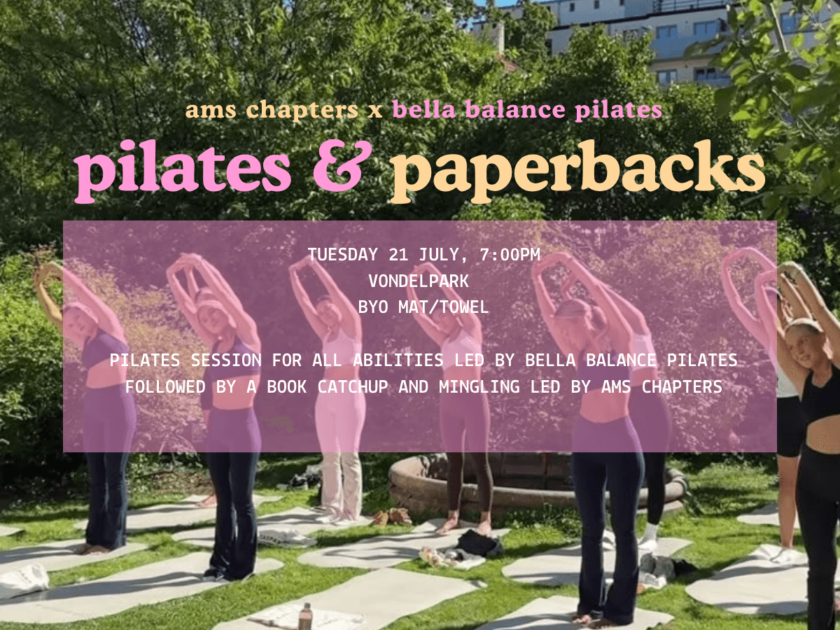 Pilates & Paperback | AMS Chapters x Bella Balance Pilates