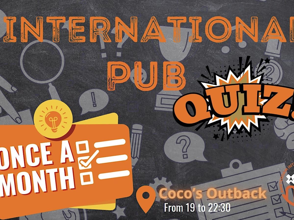 International Pub quiz @Coco's