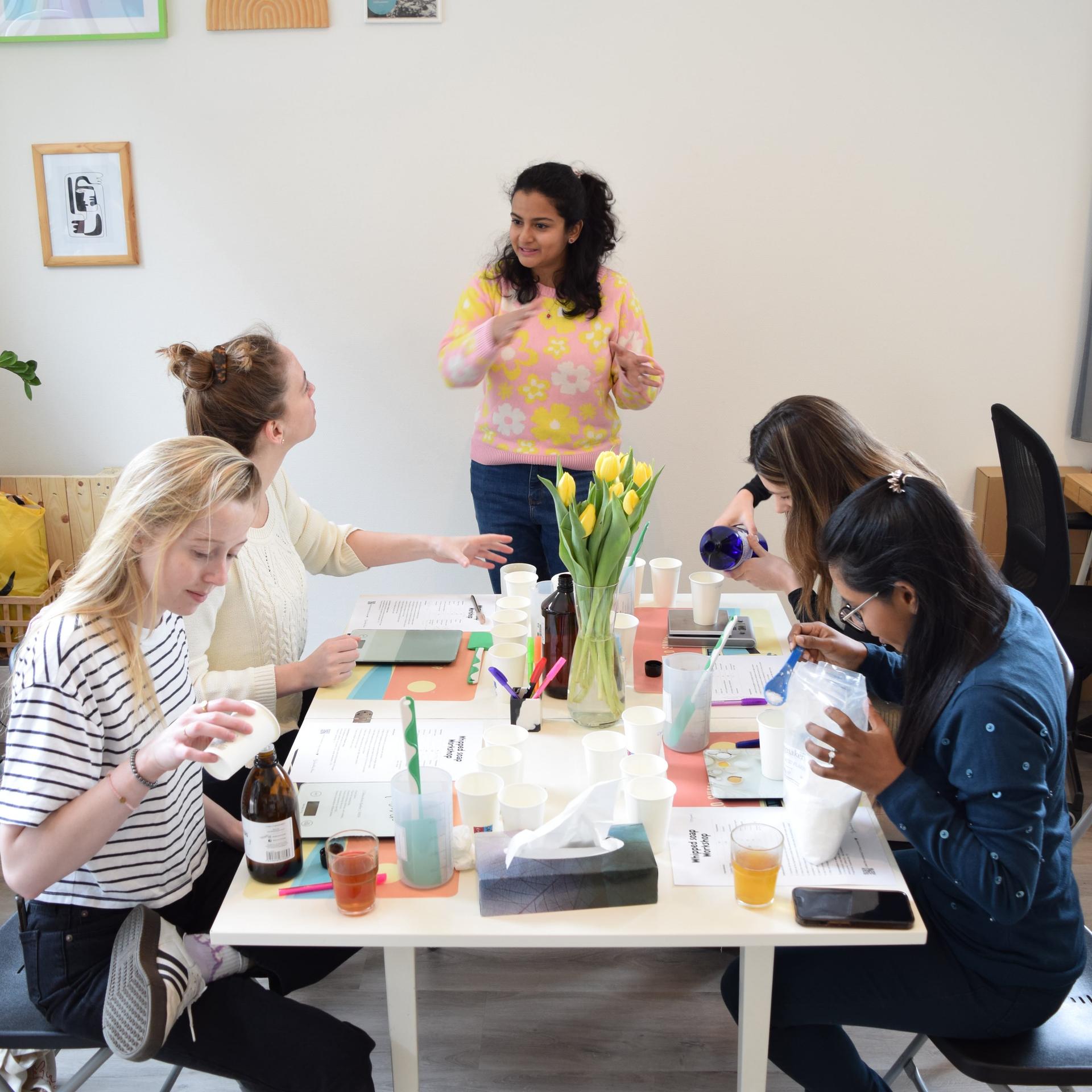 Whipped Soap workshop in Amsterdam