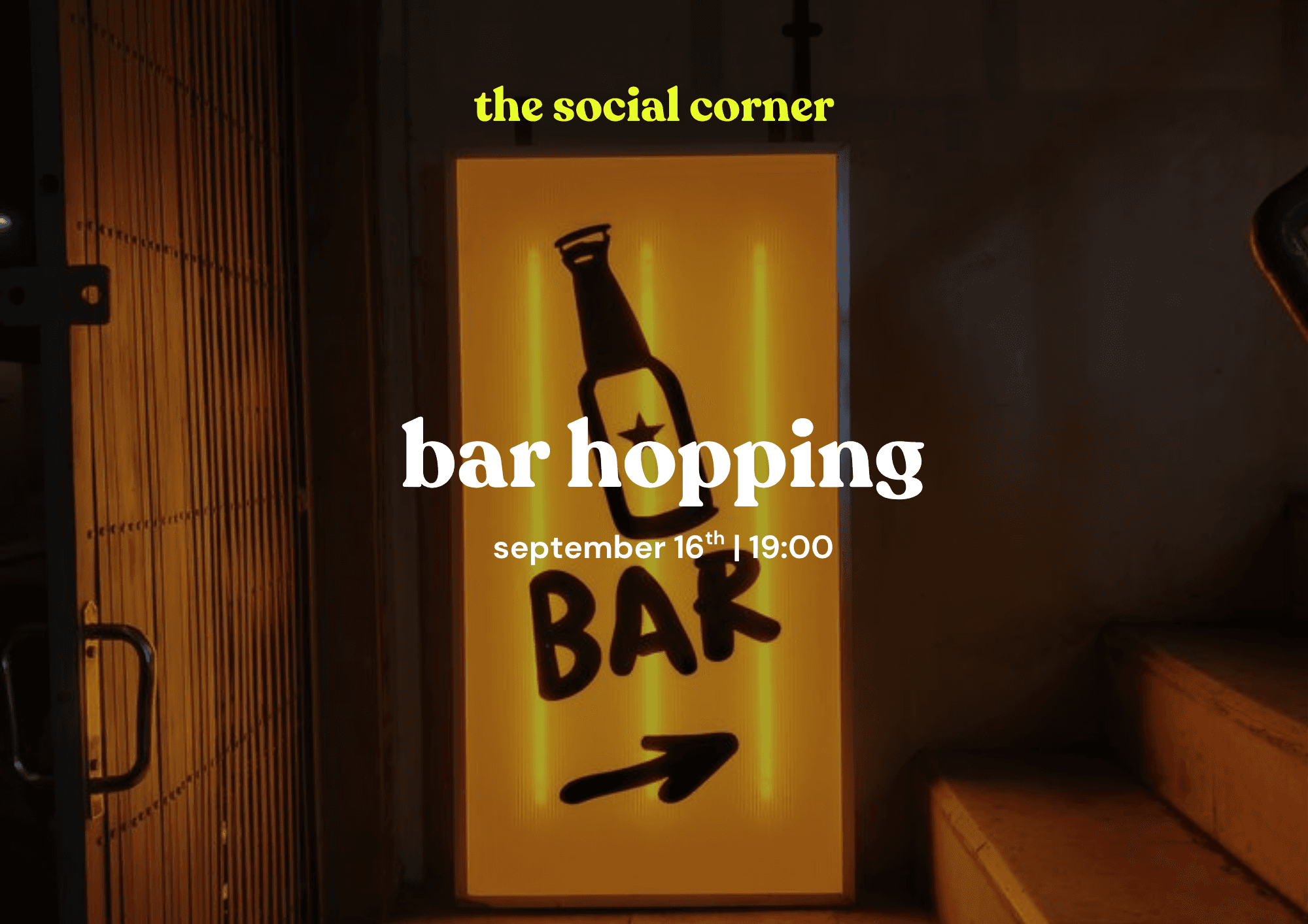 The Social Corner: Bar Hopping