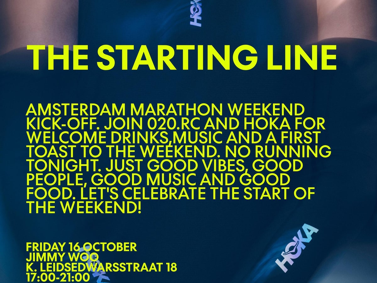 020.RC x HOKA - THE STARTING LINE PARTY