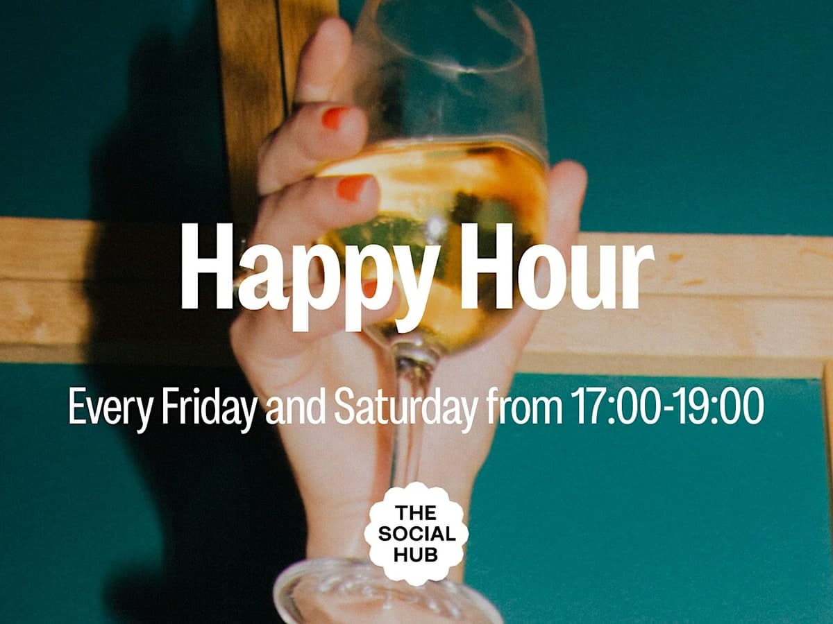 Happy Hour: every Friday and Saturday