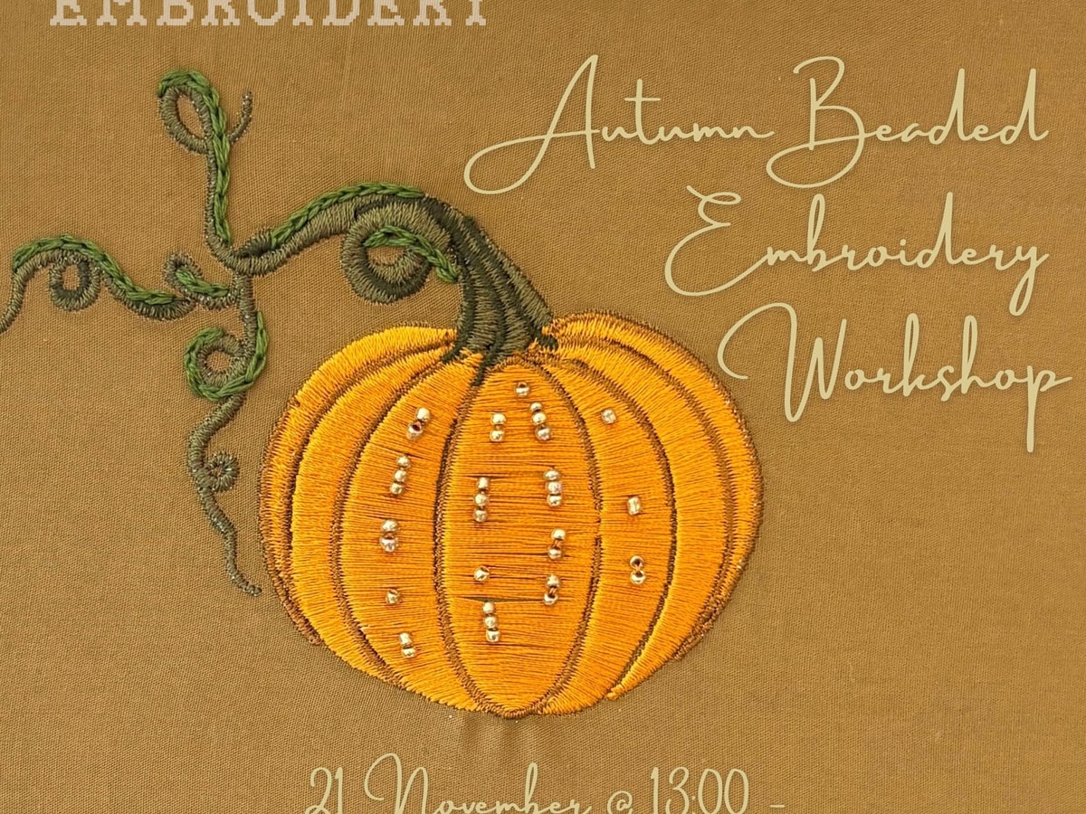 Autumn Beaded Embroidery Workshop