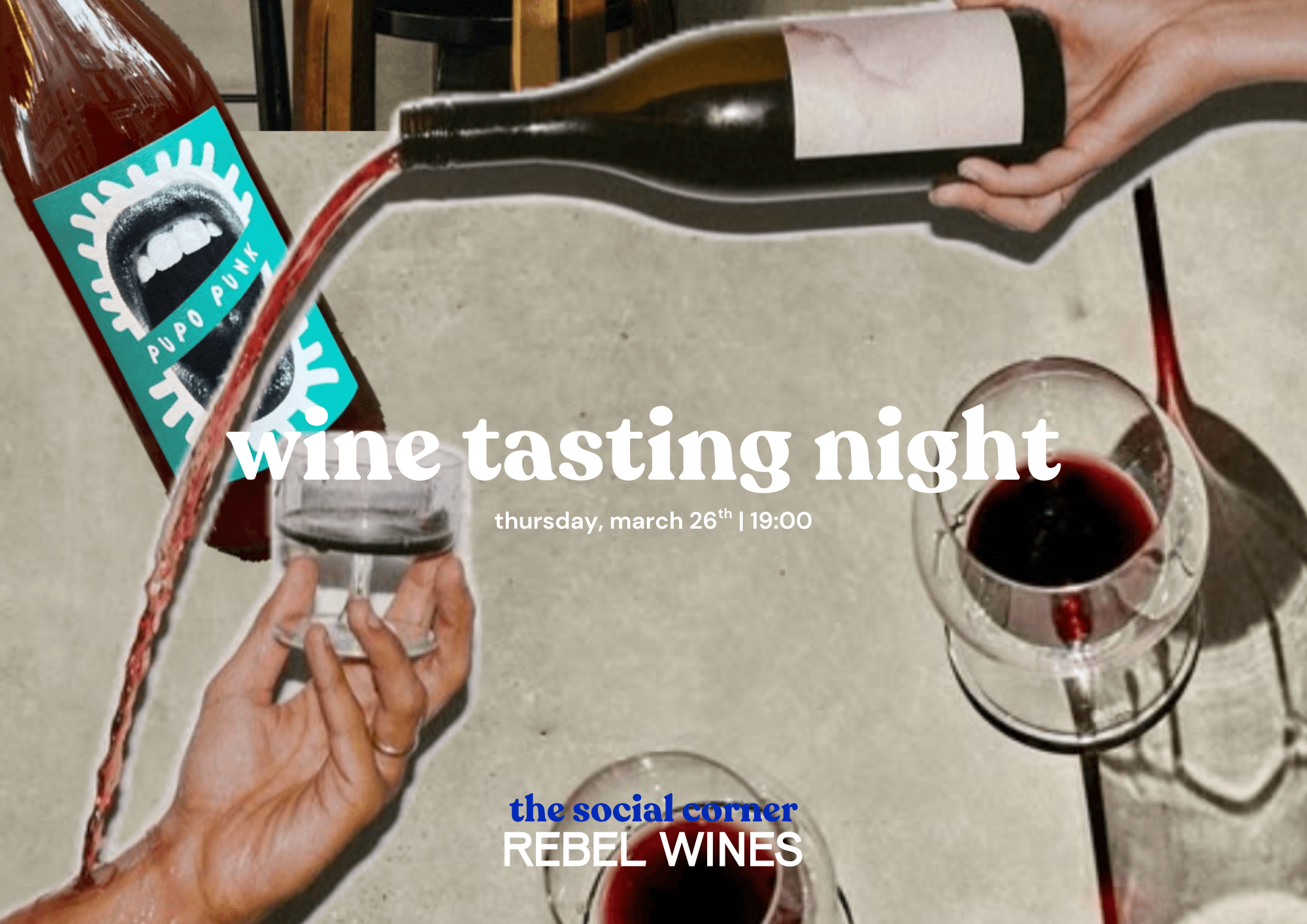 The Social Corner: Wine Tasting Night