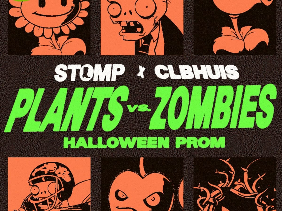 STOMP x Clbhuis 🧟 Plants vs. Zombies Halloween Prom