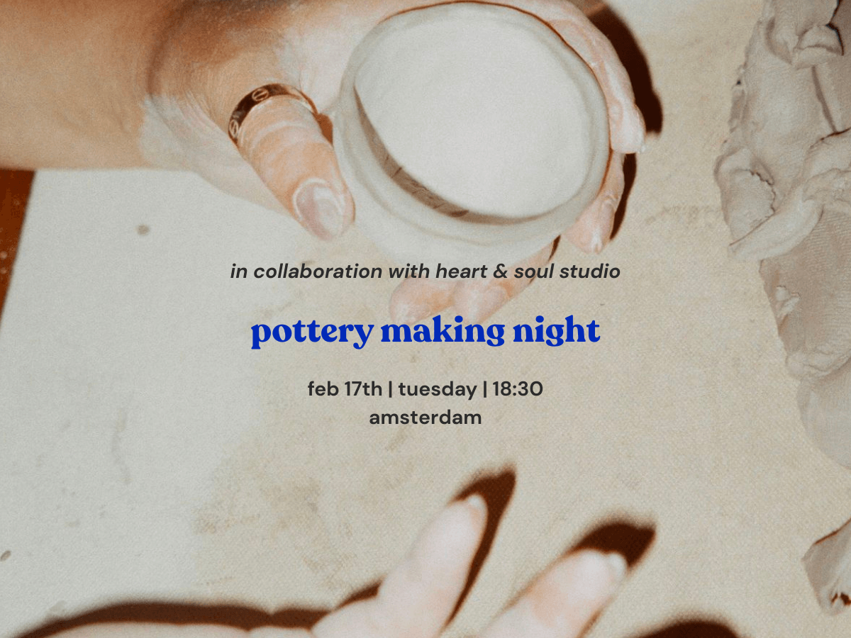 The Social Corner: Pottery Making Night