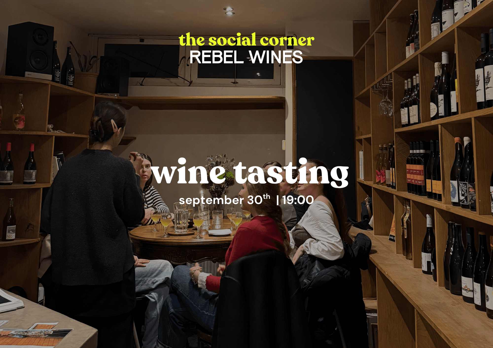 The Social Corner: Wine Tasting Night