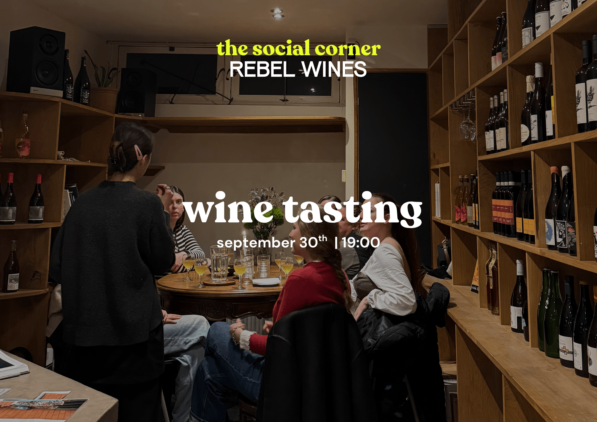 The Social Corner: Wine Tasting Night