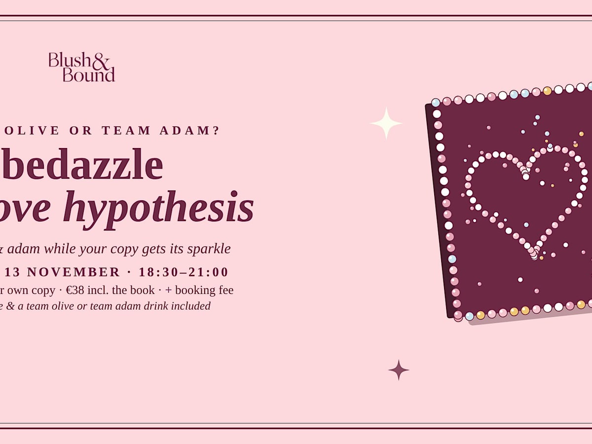 Bedazzle Your Book · The Love Hypothesis Edition