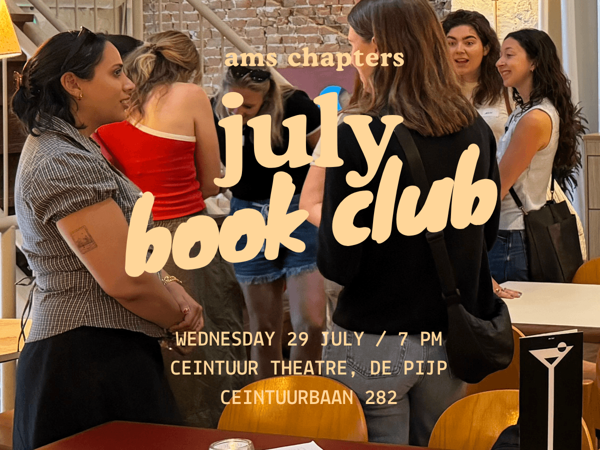 AMS Chapters July Book Club