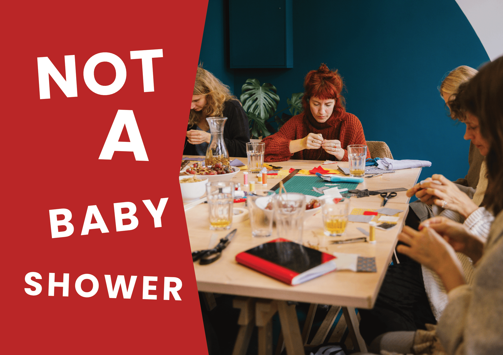 Not a Babyshower - collective quilting