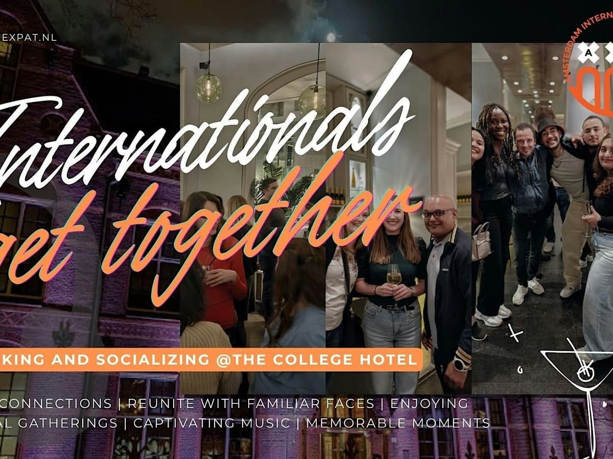 Internationals get together: Drinking and socializing @The College Hotel