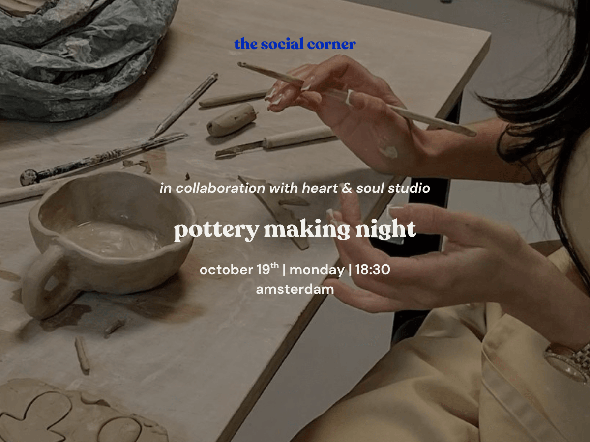 The Social Corner: Pottery Making Night