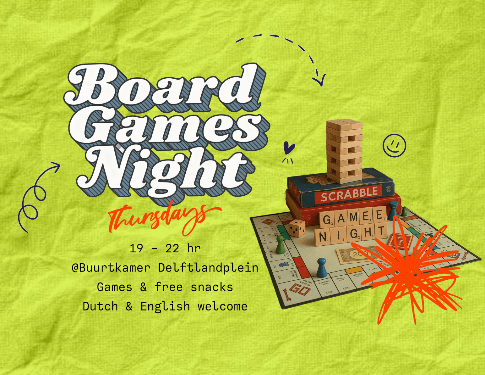Community Board Games Night