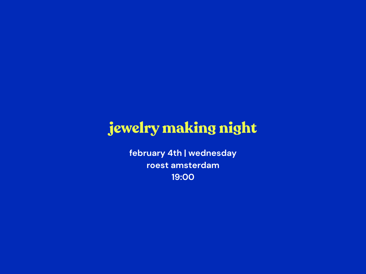 The Social Corner: Jewelry Night