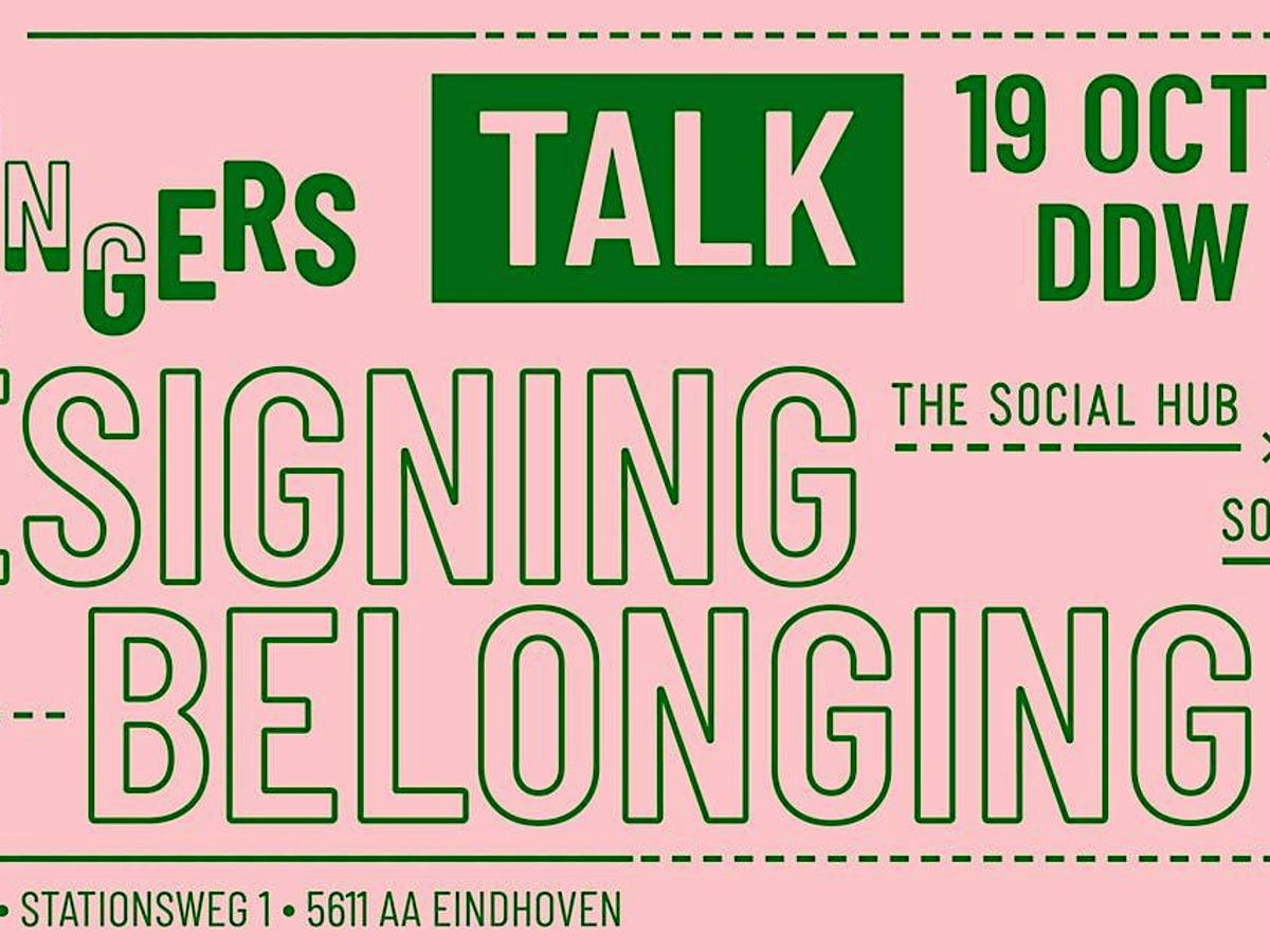 Designing Belonging - A talk on design, community and belonging