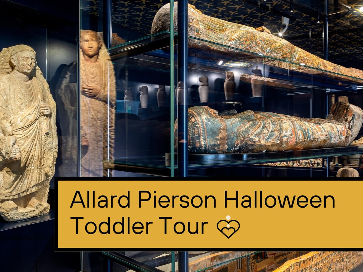 Allard Pierson Halloween Toddler Tour